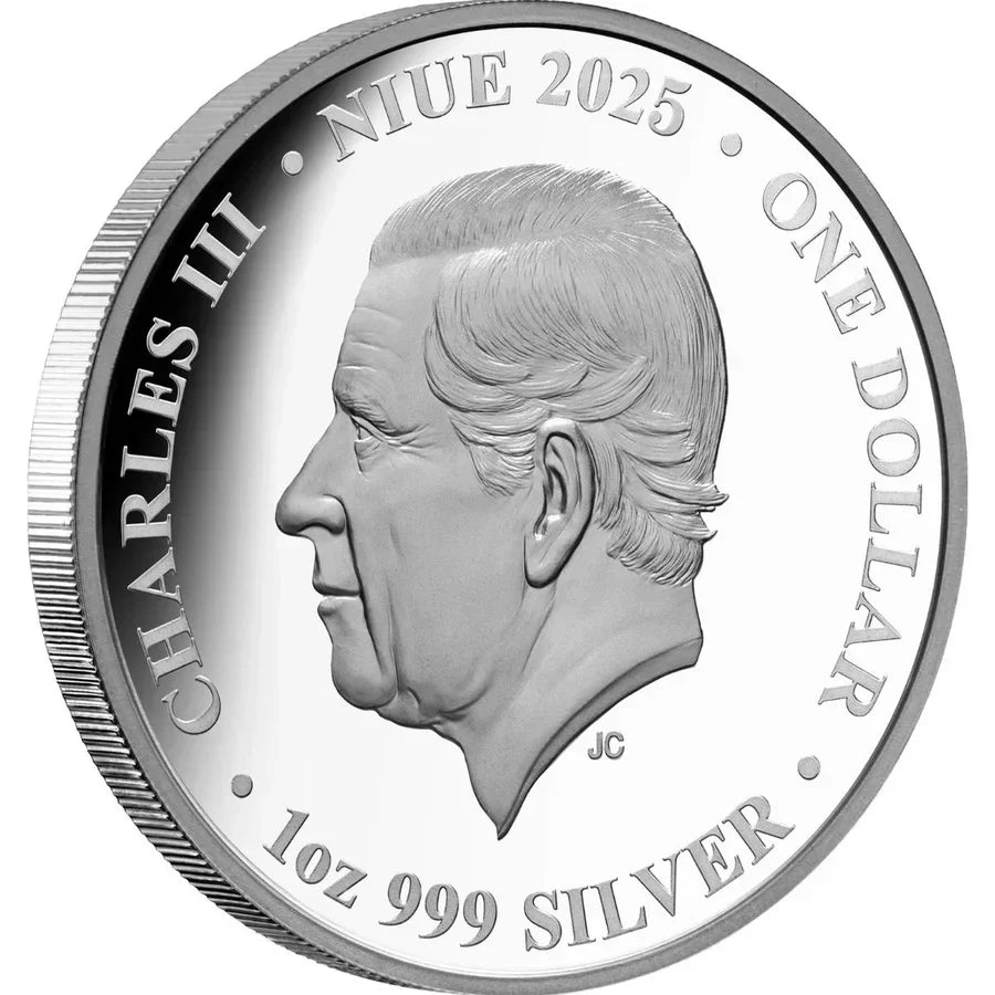 Colours of Australia 2025 $1 Turquoise Coral Reefs 1oz Silver Proof Coin