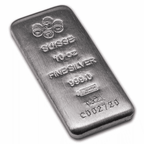 10 Oz Silver Cast Bar – PAMP Suisse