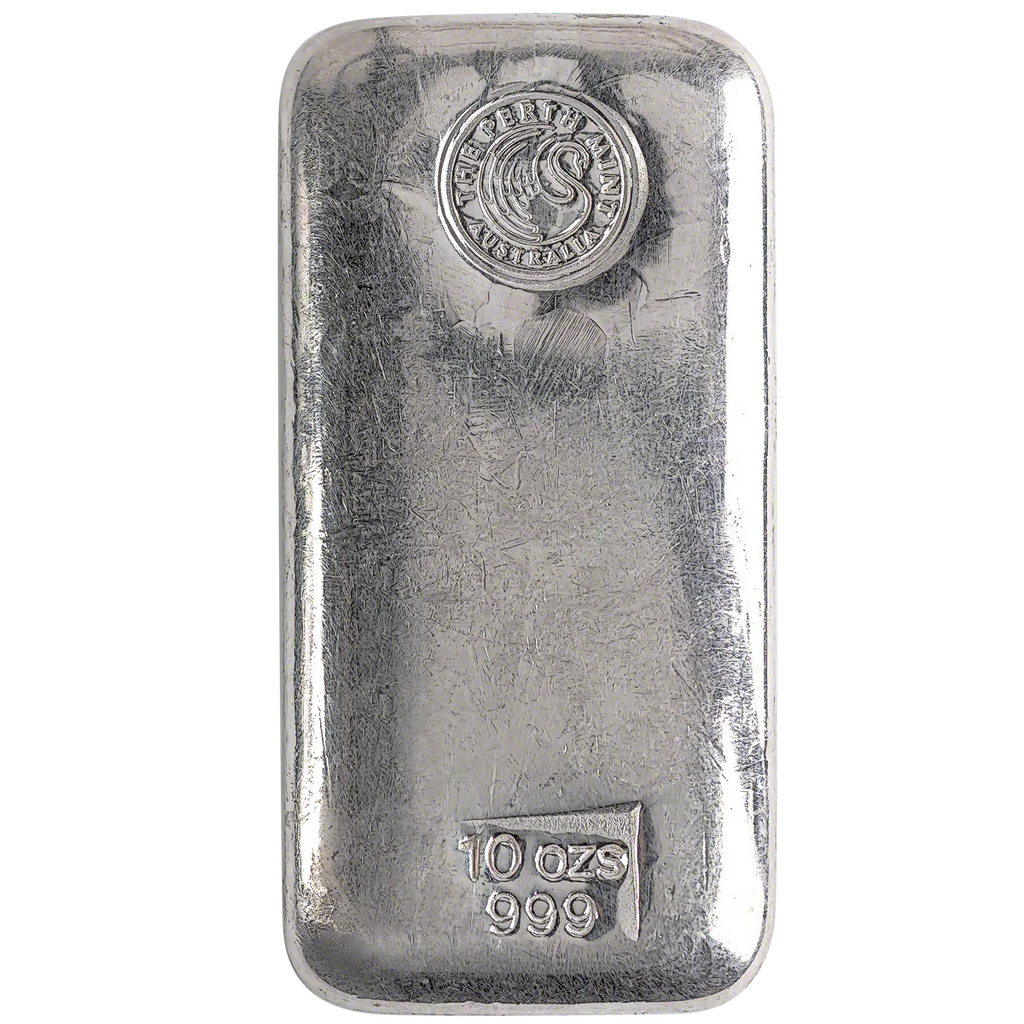 10 oz Perth Mint Silver  Bar