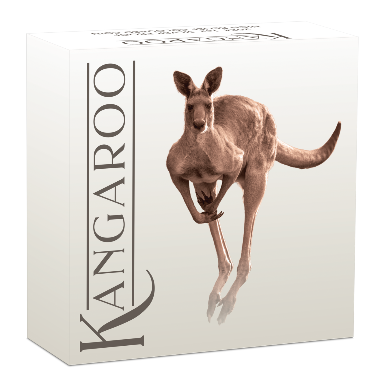 2024 $1 Australian Kangaroo 1oz Silver Proof High Relief Coloured Coin
