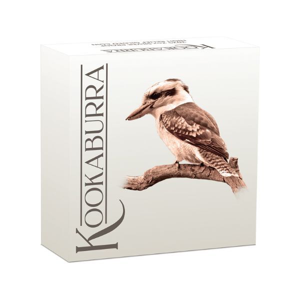 2025 Australian Kookaburra 2oz Silver Proof High Relief Gilded Coin