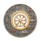2025 $2 Ferris Wheel Coloured Antiqued 2oz Silver Coin