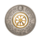 2025 $2 Ferris Wheel Coloured Antiqued 2oz Silver Coin