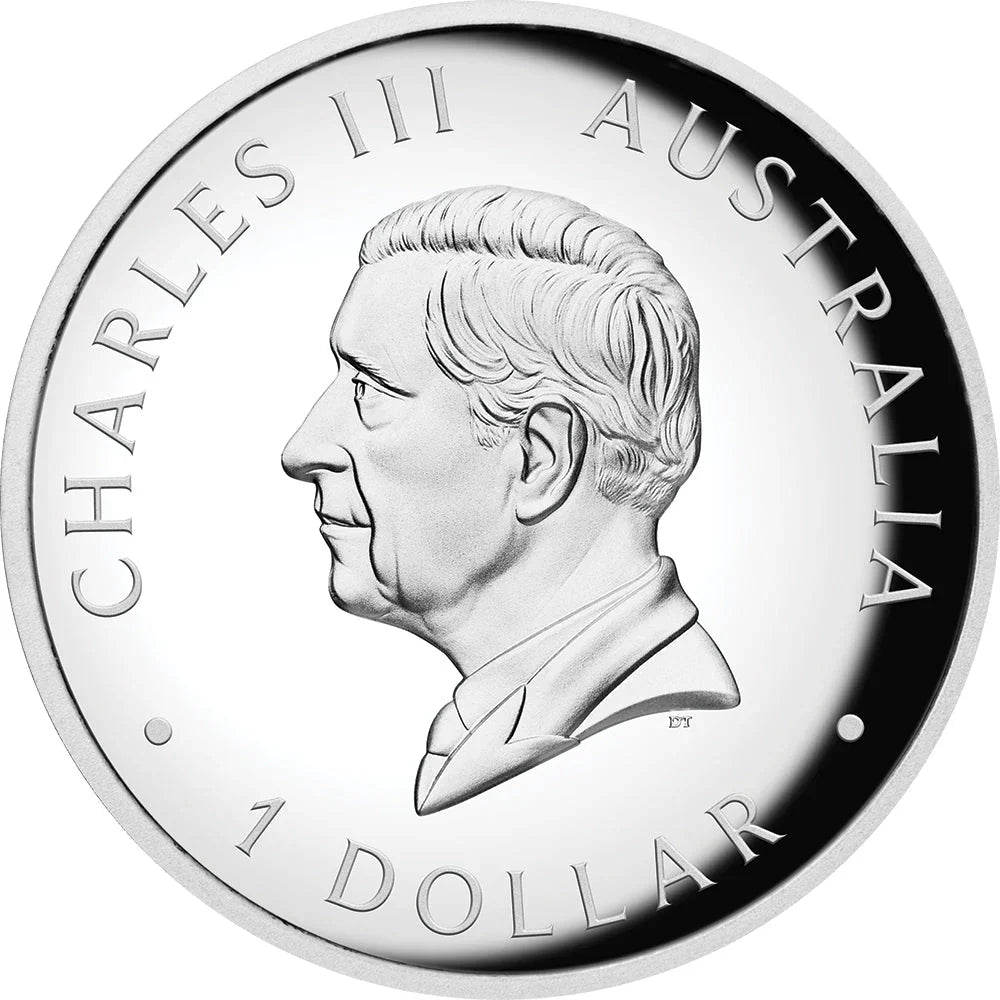 2025 Australian Kangaroo 1oz Silver Proof High Relief Coin