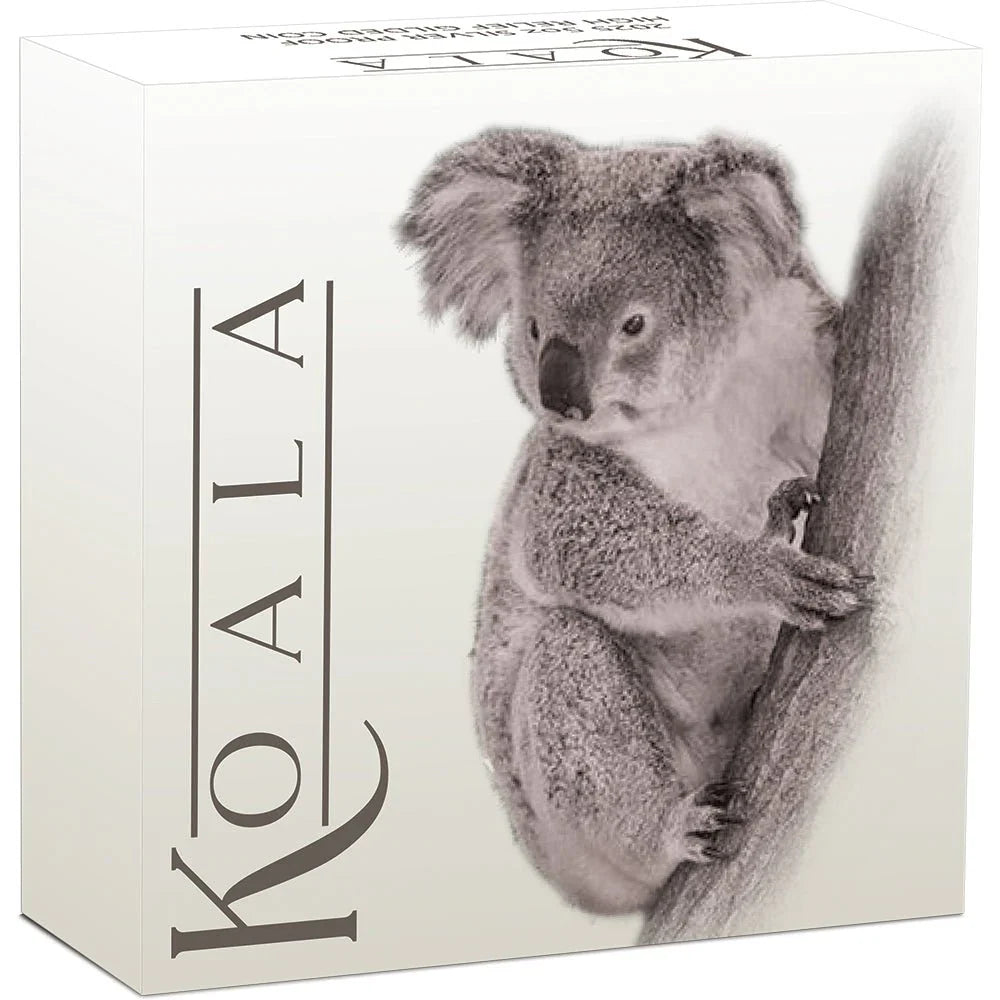 2025 Australian Koala 5oz Silver Proof High Relief Gilded Coin