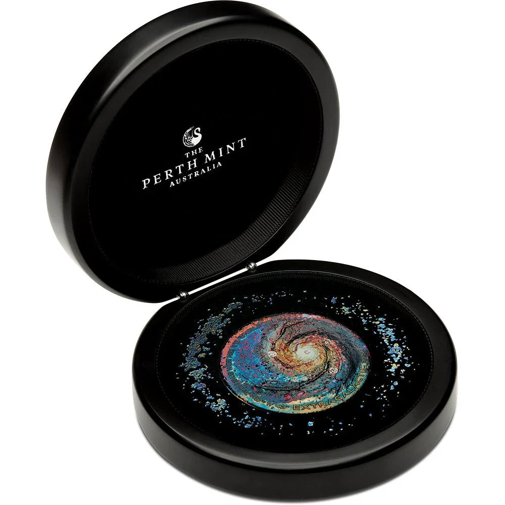 2025 Extragalactic 5oz Silver Patinaed Coloured Coin
