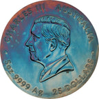 2025 Extragalactic 5oz Silver Patinaed Coloured Coin
