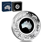 Australian 2021 1oz Silver Proof $1 MOTHER OF PEARL Coin Great Southern Land
