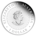 Australian 2022 1oz Silver Proof $1 LEPIDOLITE Coin Great Southern Land