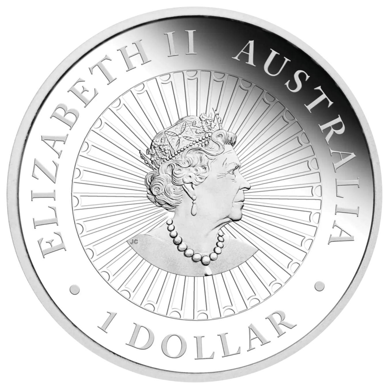 Australian 2022 1oz Silver Proof $1 LEPIDOLITE Coin Great Southern Land