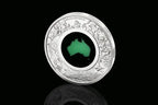 2024 $1 Great Southern Land 1 Oz Silver Proof Chrysoprase Coin