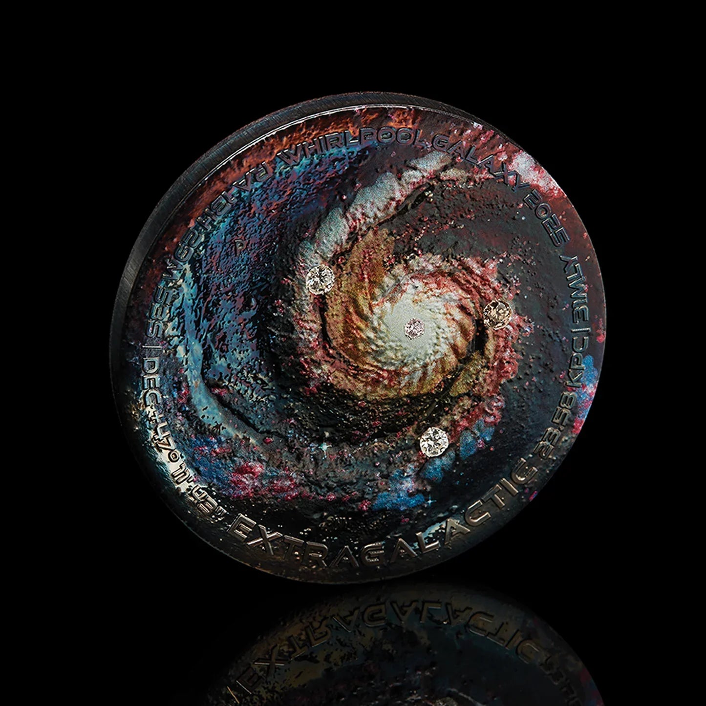 2025 Extragalactic 5oz Silver Patinaed Coloured Coin