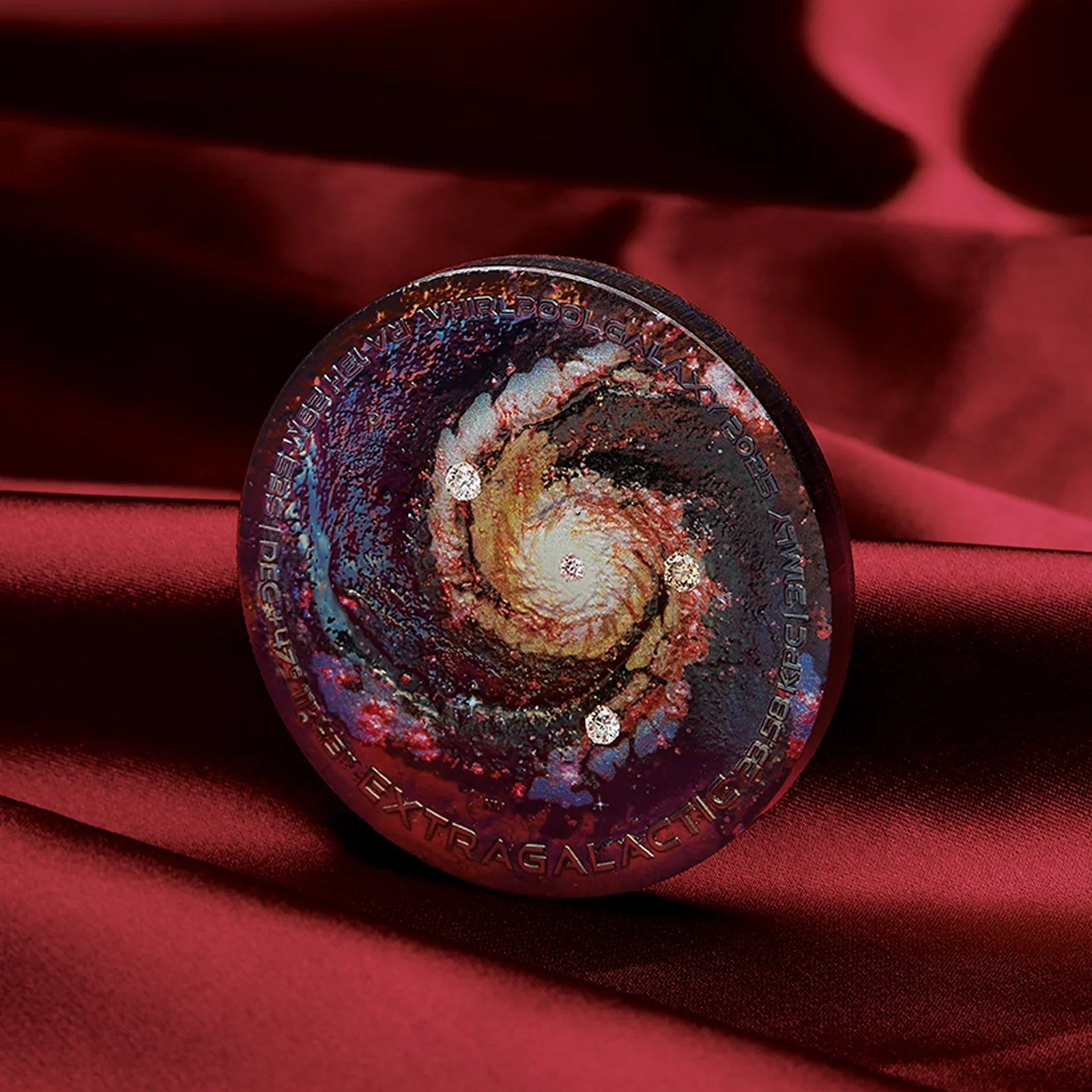2025 Extragalactic 5oz Silver Patinaed Coloured Coin