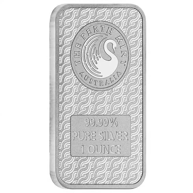 1 oz Perth Mint Lunar Dragon Silver Bar