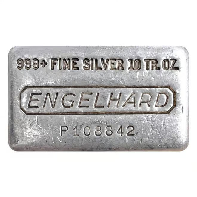 10 oz Engelhard Silver Bar