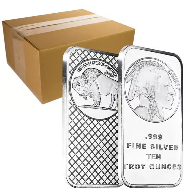 10 oz Buffalo Silver Bar