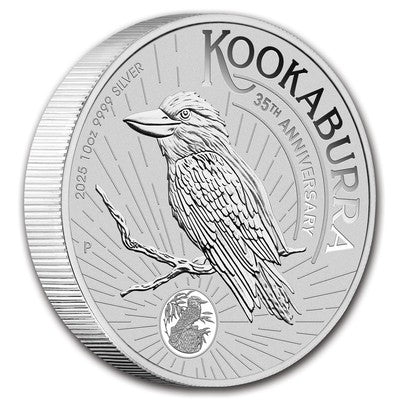 2025 Australia 10 oz Silver Kookaburra BU